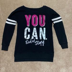 Justice, size 8/10, graphic sweatshirt